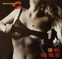 ORIGINAL SIN [US, NY, Long Island] - »Sin Will Find You Out«-Cover