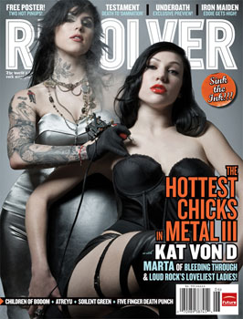 REVOLVER-Cover: Kat von D. & Marta Peterson