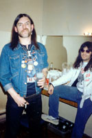 S.A. Adams & Lemmy Kilmister [MOTÖRHEAD], ''Club Bene'', New Jersey, 1988
