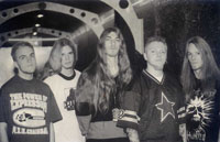 HATE SQUAD-Bandphoto 1996: Tim Baurmeister, Helge Dolgener, Burkhard Schmitt, Bauke de Groot, Markus Fenske