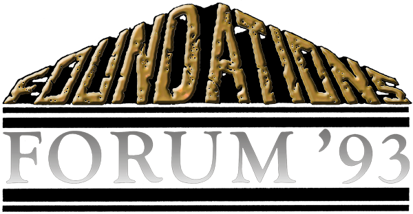 Foundations Froum 1993-Logo