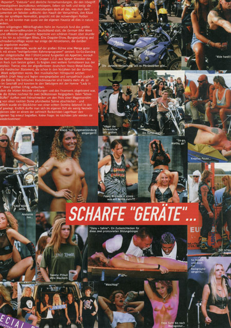 ''German Bike Week'' 1997-Artikel