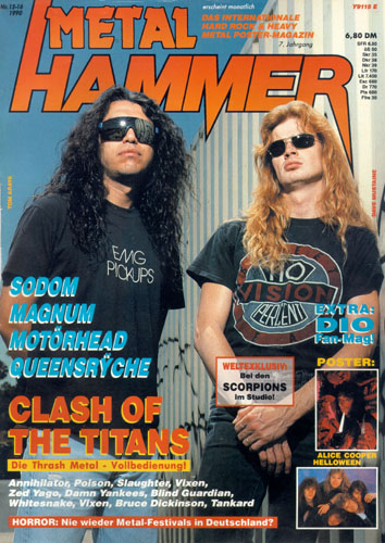 METAL HAMMER 15-16/90-Cover