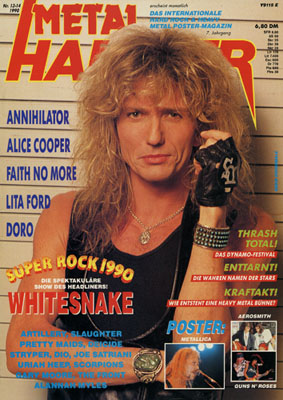 METAL HAMMER Deutschland 13-14/1990-Cover