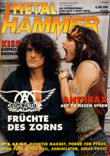 METAL HAMMER 05/93-Cover
