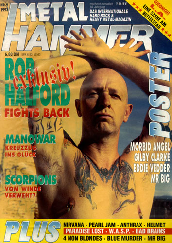 METAL HAMMER 09/93-Cover