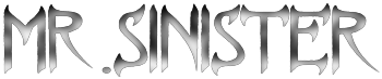 MR. SINISTER-Logo