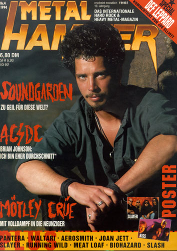 METAL HAMMER 04/94-Cover