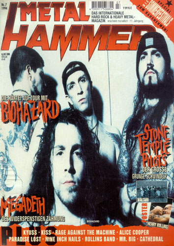 METAL HAMMER 07/94-Cover