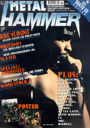 METAL HAMMER 09/94-Cover