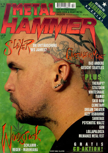 METAL HAMMER 10/94-Cover