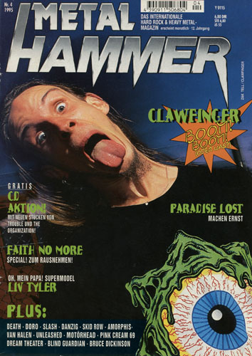 METAL HAMMER 04/95-Cover