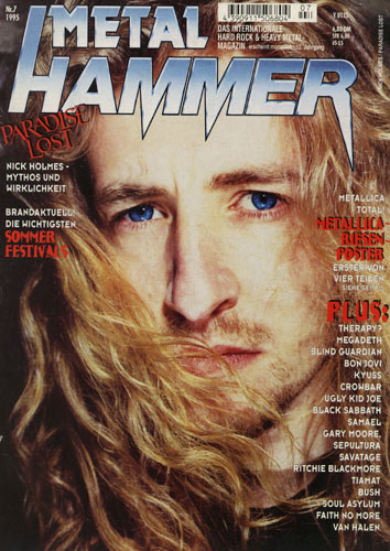 METAL HAMMER 07/95-Cover